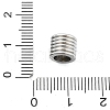 Non-Tarnish 304 Stainless Steel European Beads STAS-H219-14P-3