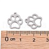 304 Stainless Steel Charms STAS-Q201-T179-4