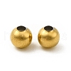 304 Stainless Steel Round Beads STAS-P319-09A-G-2