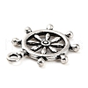 Tibetan Style Alloy Pendants PALLOY-P293-068AS-2