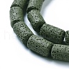 Natural Lava Rock Beads Strands G450-B09-3