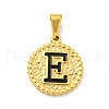 Ion Plating(IP) 304 Stainless Steel Enamel Pendants STAS-R231-19E-G-1