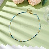 Glass Beaded Necklaces NJEW-JN04896-4