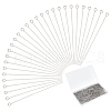 1000Pcs Stainless Steel Eye Pins STAS-UN0058-29-1