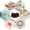 Beebeecraft 20Pcs Velvet Jewelry Drawstring Gift Bags ABAG-BBC0001-14C-5