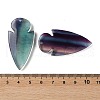 Natural Fluorite Pendants G-M416-06-3