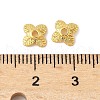 Brass Bead Caps KK-V015-04G-01-2