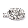 Brass Micro Pave Cubic Zirconia Pendants ZIRC-O044-13P-4