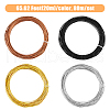 HOBBIESAY 80M 4 Colors Round Aluminum Craft Wire AW-HY0001-02-3