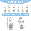 DICOSMETIC Alloy Tarot Pendants Decorations HJEW-DC0001-15-2