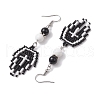 304 Stainless Steel Dangle Earring EJEW-MZ00193-4