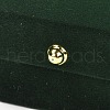 Rectangle Velvet Couple Rings Box CON-P013-A01-B-5