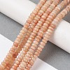 Natural Sunstone Beads Strands X-G-H292-A17-02-2