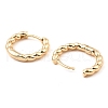 Brass Hoop Earrings EJEW-I289-51A-KCG-2