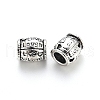 Tibetan Style Alloy European Beads TIBE-N006-73AS-LF-2