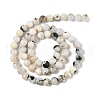 Natural Rainbow Moonstone Beads Strands G-H093-B01-6MM-5