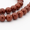 Natural Gemstone Round Bead Strands G-J302-08-12mm-1