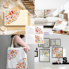 Acrylic Tie Dye Stencils Reusable Art Painting Template DIY-WH0429-005-6