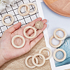 Gorgecraft Unfinished Wood Linking Rings WOOD-GF0001-79-3