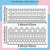 Carbon Steel Cutting Dies Stencils DIY-WH0309-1748-6