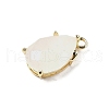Natural Quartz Crystal Faceted Pendants G-M431-16G-04-2