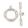 Brass Toggle Clasps KK-A223-14P-2