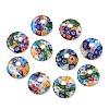Handmade Millefiori Glass Pendants LAMP-G166-08B-1