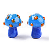 Handmade Lampwork Beads Strands X-LAMP-N024-09B-1