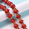 Mushroom Handmade Lampwork Beads Strands LAMP-G150-03A-01-2