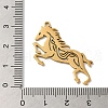304 Stainless Steel Pendants STAS-U010-19G-3