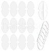 BENECREAT 50Pcs Acrylic Hat Pompom Holder FIND-BC0005-56B-1