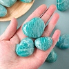 Mother's Day Gifts Natural Amazonite Heart Palm Stones PW-WG21258-01-2