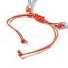 3Pcs 3 Style Plastic Braided Bead Bracelets Set BJEW-B065-08A-5