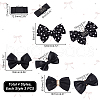 AHADERMAKER Bowknot Webbing Ribbon Shoe Decorations FIND-GA0004-33-2
