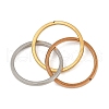 201 Stainless Steel Trinity Interlocking Ring Finger Rings FS-WG6776A-02-2