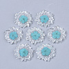 Transparent Clear Epoxy Resin Cabochons CRES-N025-02D-1