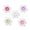 Flower Pendants PALLOY-JF03756-1