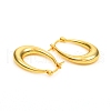 Brass Hoop Earrings EJEW-F250-02-G-2