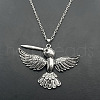 Alloy Rhinestone Pendant Necklaces QD9835-5-1