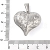 Non-Tarnish 304 Stainless Steel Pendants STAS-R229-06P-3