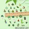 30Pcs 30 Styles Alloy Enamel Pendants ENAM-YW0004-14-3