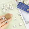 SUNNYCLUE 20Pcs 201 Stainless Steel Pendants STAS-SC0009-18-3