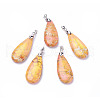 Natural Regalite/Imperial Jasper/Sea Sediment Jasper Pendants G-L515-02B-1