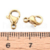 304 Stainless Steel Lobster Claw Clasps STAS-T065-9mm-34G-3