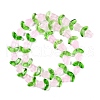 Transparent Glass Bead Strands GLAA-K070-02H-2
