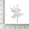 304 Stainless Steel Pendants STAS-L293-09B-P-3