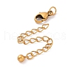 925 Sterling Silver Chain Extenders STER-D036-43AG-2