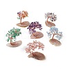 Natural Gemstone Tree Display Decoration DJEW-G027-01RG-1