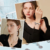 SUNNYCLUE 72Pcs 9 Styles Tibetan Style Alloy Pendants FIND-SC0008-45-5