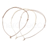 Adjustable Korean Waxed Polyester Cord Necklace Making AJEW-JB01310-01-1